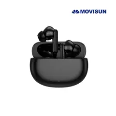 MOVISUN - Audífonos Bluetooth con Cancelación de Ruido Earbox Buds5 Negro