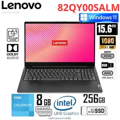 LENOVO - Laptop V15 G2 IJL 156 FHD Intel Celeron N4500 8GB RAM 256GB SSD 82QY00SALM