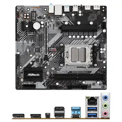 ASROCK - Motherboard B650M-HM2+ Chipset AMD B650 Socket AMD AM5 mATX