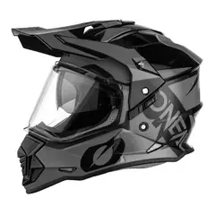 O'NEAL - Casco Integral ONeal Sierra Adventure Enduro Doble Visor Certificado Gris XXL