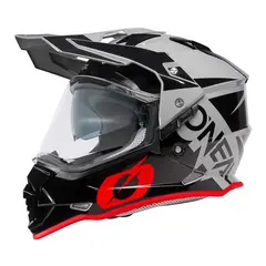 O'NEAL - Casco Integral ONeal Sierra Adventure Enduro Doble Visor Certificado Rojo XXL
