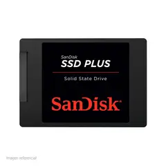 SANDISK - Unidad de Estado Solido Plus 480GB SATA 6Gbs 25 7mm