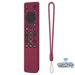 GENERICO - Funda Protector para Control TCL RC923 Modelo 2025 - Color Vino
