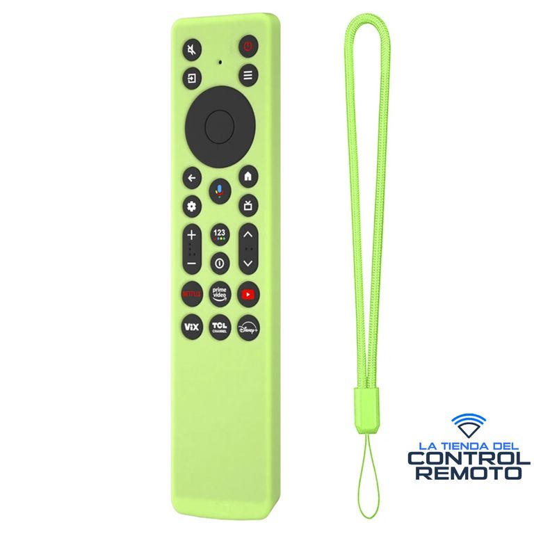 Funda Protector para Control TCL RC923 Modelo 2025 - Color Verde