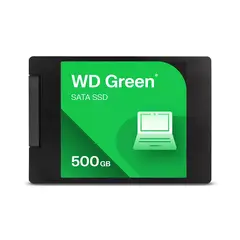 WESTERN DIGITAL - Unidad de Estado Sólido Interno WD Green SATA SSD 2.5"- 500 GB, 545 MB/s