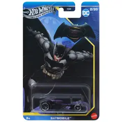 HOT WHEELS - Batman Batmobile - auto DC vehículo Batimovil Superman Silver Series 2025