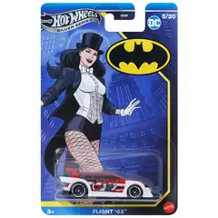 HOT WHEELS - Batman Flight 03 - auto DC vehículo Silver Series 2025