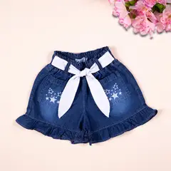 DANUS - SHORT ELASTICADO LAZO DEMIN niña