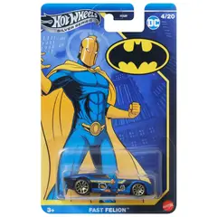 HOT WHEELS - Batman Fast Felion - auto DC vehículo Silver Series 2025