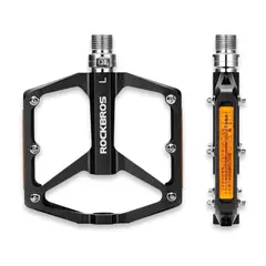 ROCKBROS - Pedales K371 de Aluminio - Negro