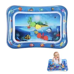 GENERICO - Alfombra inflable isla azul estimulante para bebe