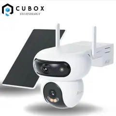 OEM - Cámara De Vigilancia Ezviz Hb90 Dual 2k 8mp Avanzada Blanco