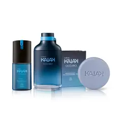 NATURA - Deo spray + jabon + perfume para Hombre kaiak oceano