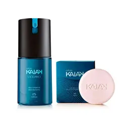 NATURA - Kaiak Oceano Deo Spray hombre 100ml + jabon corporal ekos