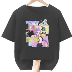 GENERICO - Polos Algodon Guerreras Kpop Demon Hunters - Tallas 6 al XL