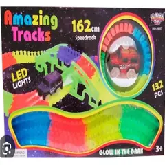 GENERICO - Amazing Tracks Carro con Pista Flexible