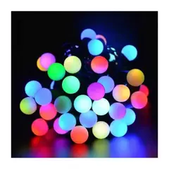 GENERICO - GUIRNALDA BOMBILLA - LUCES MULTICOLOR