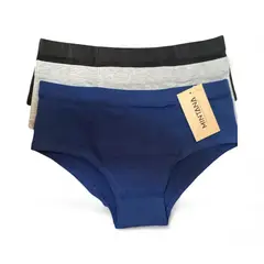 MINTANA - PACK 3 PANTALETA ALGODON MUJER