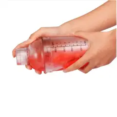 GENERICO - Coctelera acrílica transparente 500ml