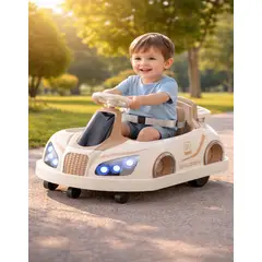 BABYKISS - CARRO CHOCON ELECTRICO BUMPERS COLOR BEIGE