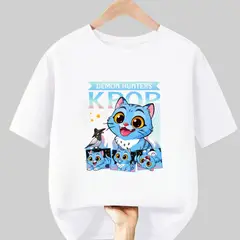 GENERICO - Polos Algodon Derpy Tigre Guerreras Kpop - Tallas 6 al XL