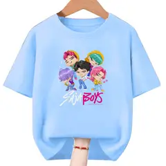 GENERICO - Polos Algodon Saja Boys Demon Hunters - Tallas 6 al XL