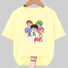 GENERICO - Polos Algodon Saja Boys Demon Hunters - Tallas 6 al XL