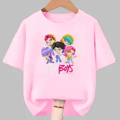 GENERICO - Polos Algodon Saja Boys Demon Hunters - Tallas 6 al XL