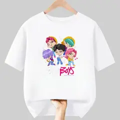 GENERICO - Polos Algodon Saja Boys Demon Hunters - Tallas 6 al XL