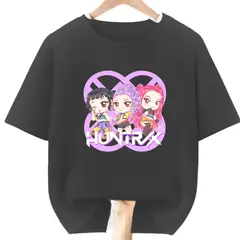 GENERICO - Polos Algodon Demon Hunters Guerreras Kpop - Tallas 6 al XL