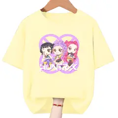 GENERICO - Polos Algodon Demon Hunters Guerreras Kpop - Tallas 6 al XL