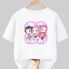 GENERICO - Polos Algodon Demon Hunters Guerreras Kpop - Tallas 6 al XL