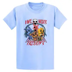 GENERICO - Polos Algodon Five Nights At Freddys FNAF - Tallas 6 al XL