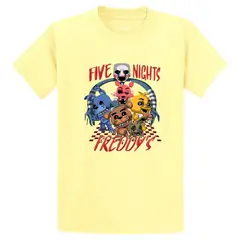 GENERICO - Polos Algodon Five Nights At Freddys FNAF - Tallas 6 al XL
