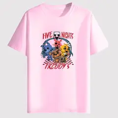 GENERICO - Polos Algodon Five Nights At Freddys FNAF - Tallas 6 al XL