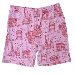 RED CARROT - Short niña algodon pima rosa Paris