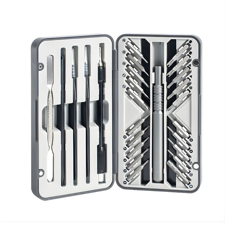 Destornilladores de Precisión 26 en 1 para Electrónica, Celulares y Laptops de Cromo Vanadio