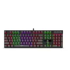 ENKORE - Teclado Gamer RainbowLED con Conexxion USB Bravio+ - ENK 606+