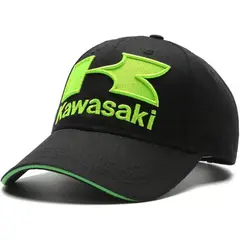 GENERICO - Gorra Kawasaki Ajustable Versys Ninja KLR MotoGP KLX