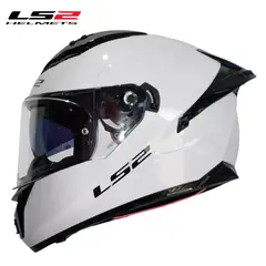 LS2 - CASCO FF806 BLANCO VISOR TRANSPARENTE ORIGINAL¨ECE R2206¨