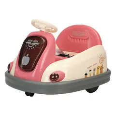 BABYKISS - CARRO CHOCON ELECTRICO PARA NIÑOS APPLE ROSA