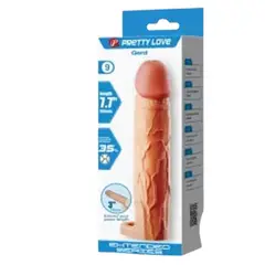 GENERICO - FUNDA REALISTA PARA ENGROSAR Y ALARGAR MIEMBRO PROTECCION GARANTIZADO