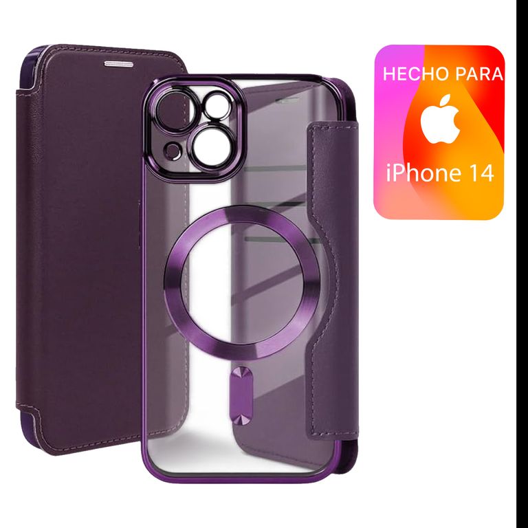 Case FlipCover Para iPhone 14 Para Celular