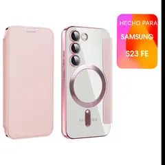 ASIA IMPORT - Case FlipCover Para Samsung S23 Fe Para Celular