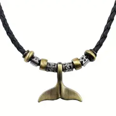 GENERICO - COLLAR CON COLGANTE COLA DE BALLENA