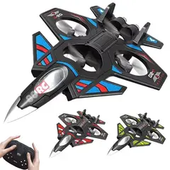 GENERICO - AVIÓN AIR CRAFT AEROJET CON LUCES PARA NIÑOS - CONTROL REMOTO