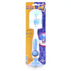 NUBY - Cepillo para Biberón y tetina verde