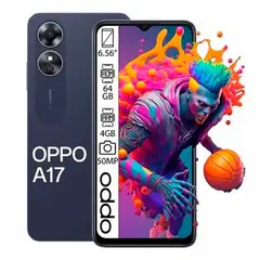 OPPO - Smartphone A17 4GB 64GB Negro