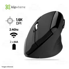 KLIP XTREM - Mouse Klip Xtreme KMW-390 Vertical Ergo Wireless