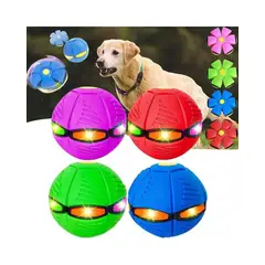 GENERICO - Pelota mágica frisbee soccer para niños y mascotas